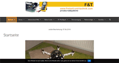 Desktop Screenshot of freizeit-und-technik.com