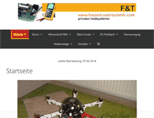 Tablet Screenshot of freizeit-und-technik.com